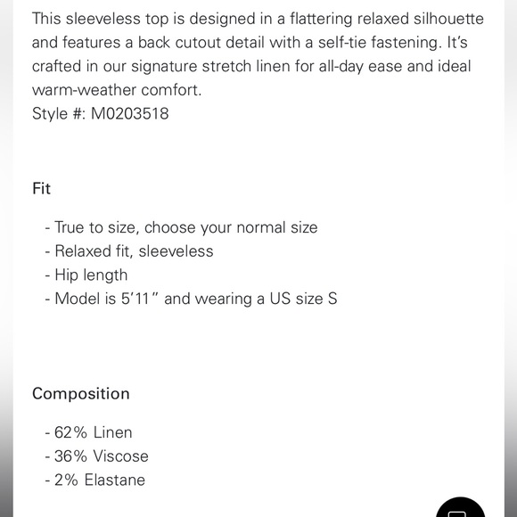 NWT Theory tie back top in key lime green - Picture 11 of 11